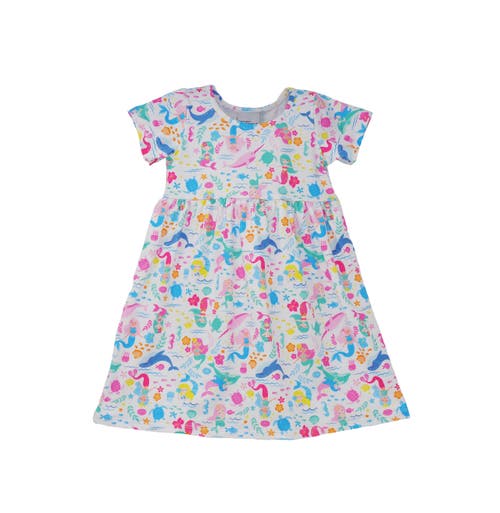 Flap Happy Girl's Playtime Upf 50+ Laya Short Sleeve Tee Dress