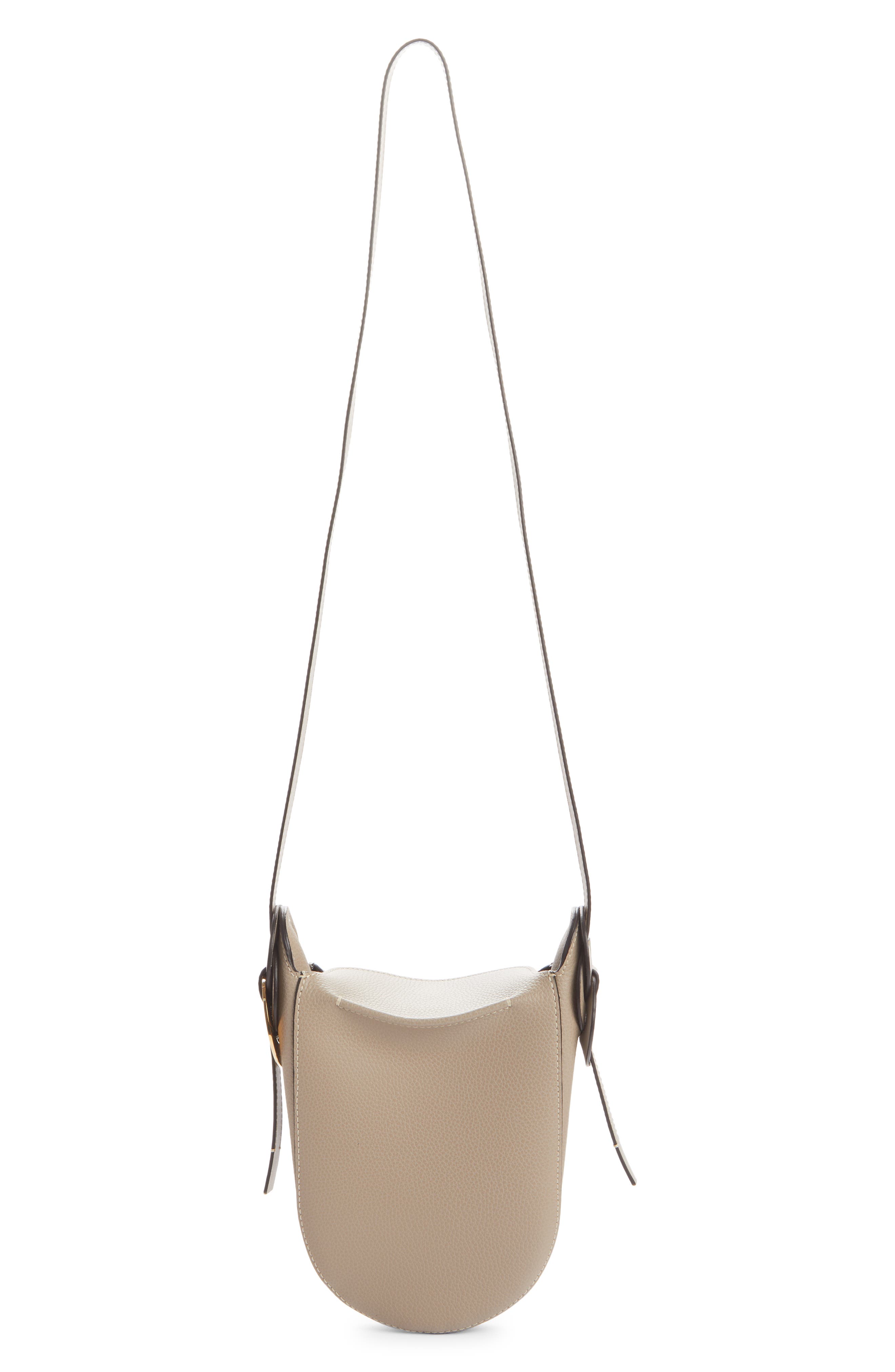 Chloé Mini Darryl Leather Shoulder Bag, Alternate, color, 