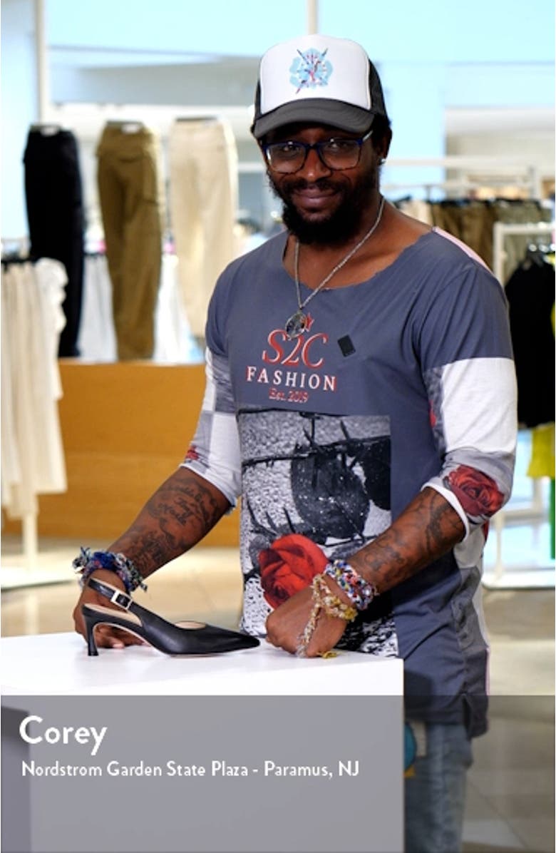 Felicia Slingback Pointed Toe Pump, sales video thumbnail