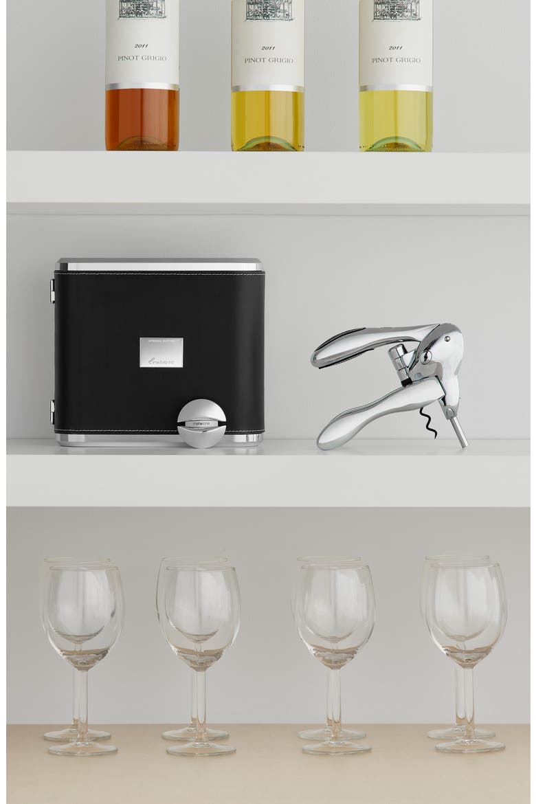 Rabbit® VIP Special Edition Manual Corkscrew Set, Alternate, color, BLACK/CHROME