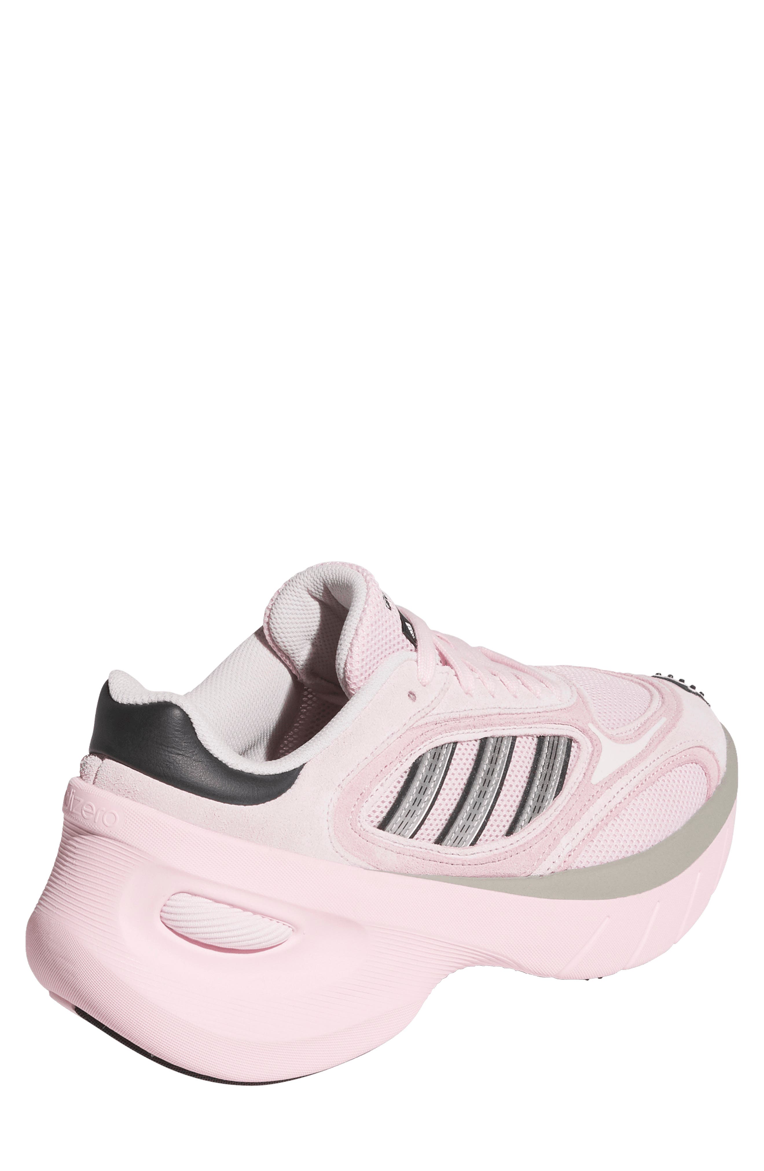 Adizero Goukana Running Shoe, Alternate, color, CLEAR PINK