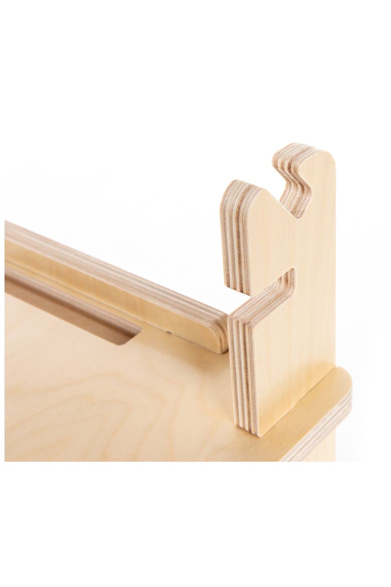 Allstand Adjustable Desk Stand, Alternate, color, BIRCH