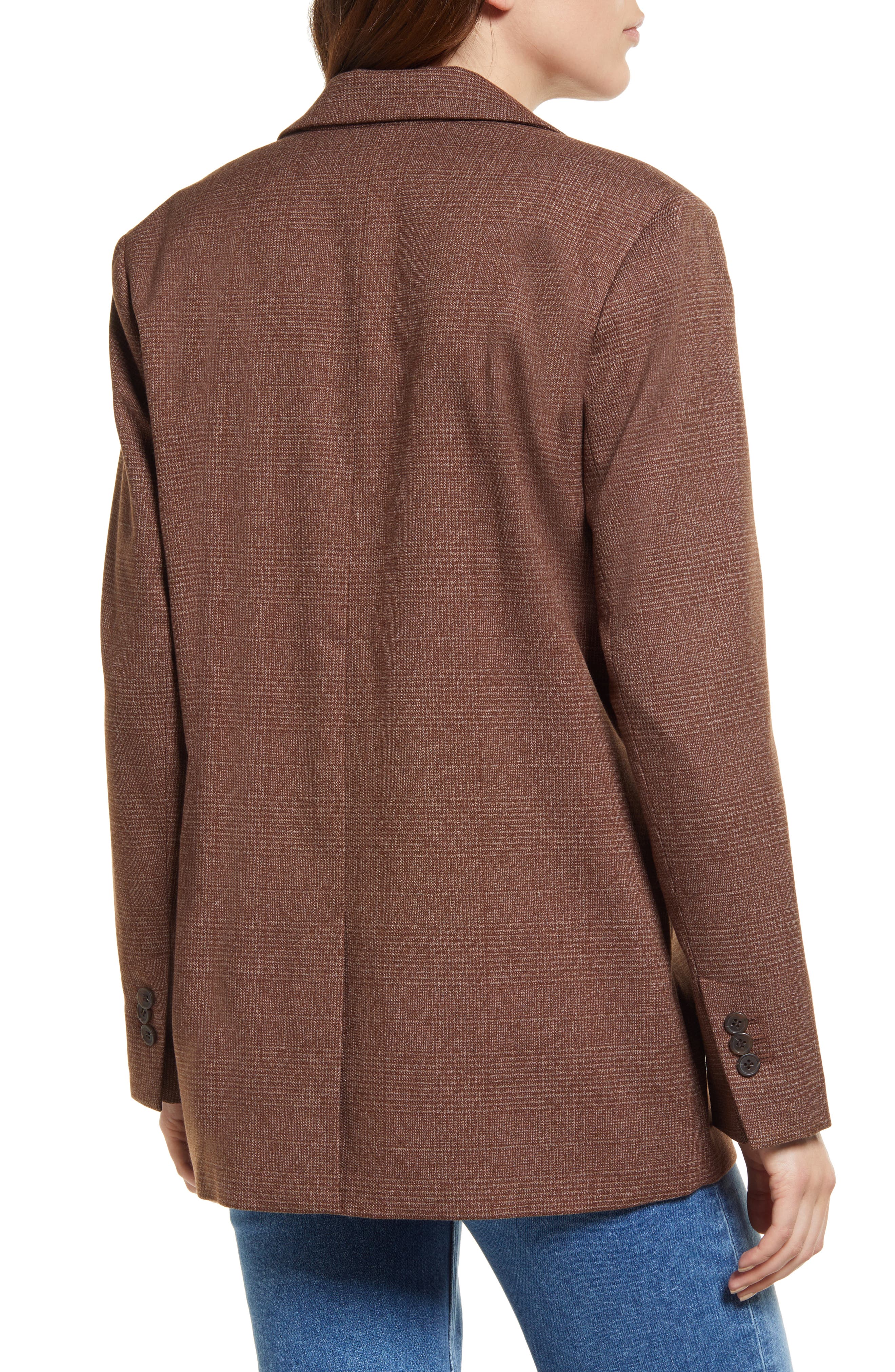 Glen Plaid Blazer - image 2