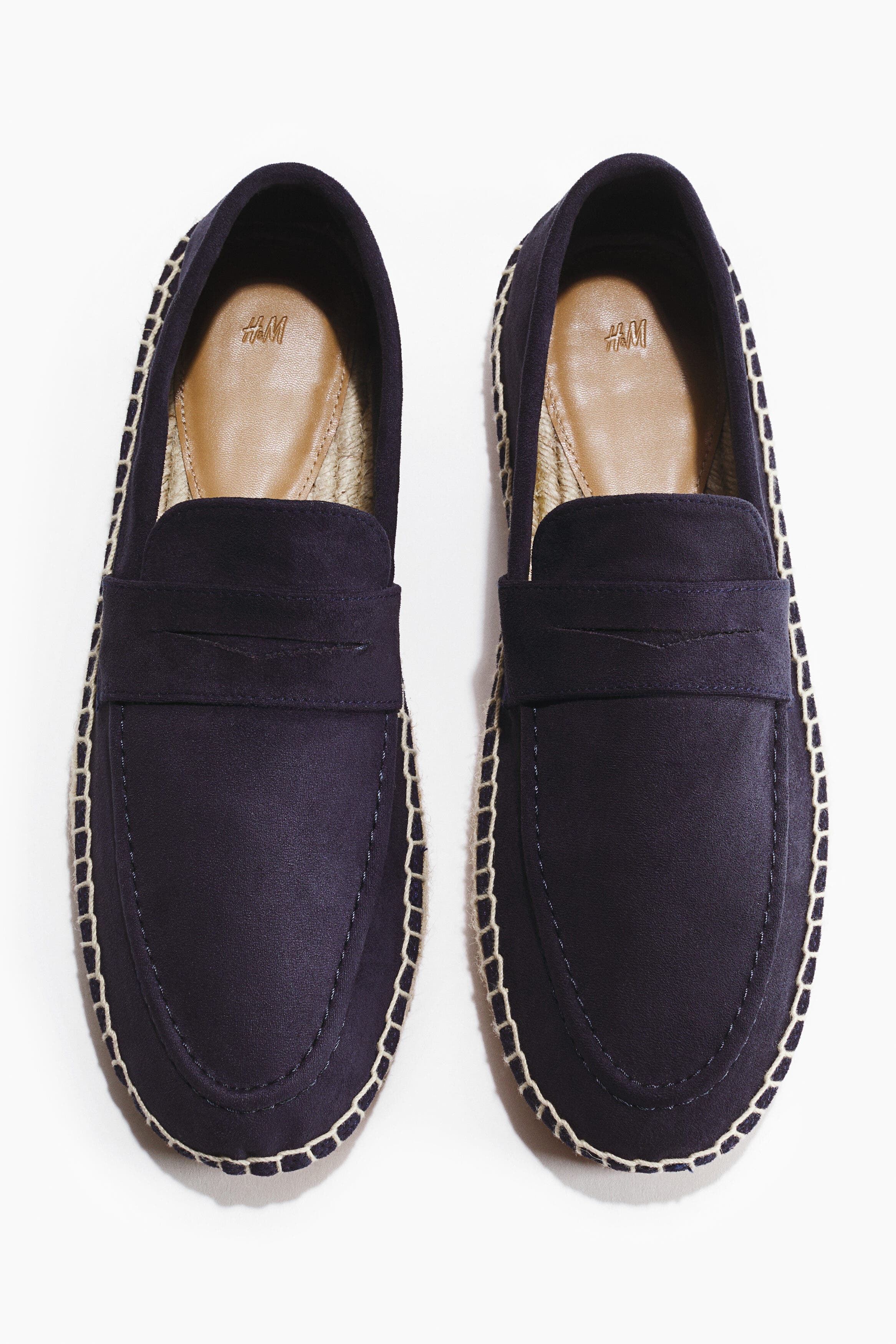 H&M Espadrilles, Alternate, color, Navy Blue