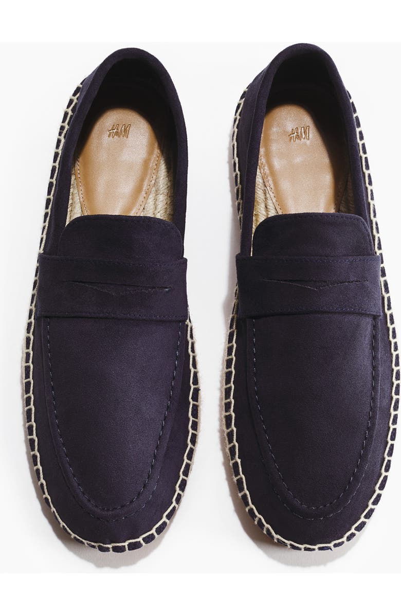 H&M Espadrilles, Alternate, color, Navy Blue