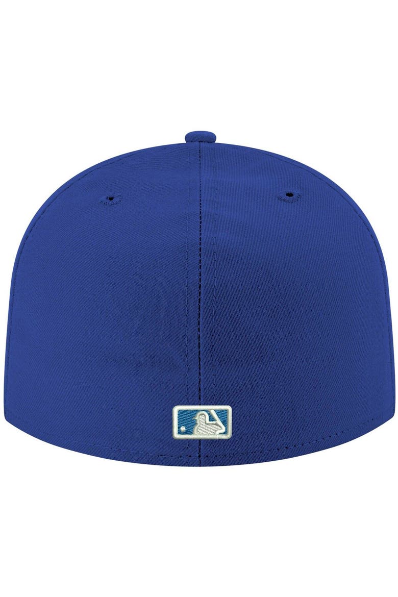 Men's New Era Royal San Diego Padres White Logo 59FIFTY Fitted Hat, Alternate, color, Royal