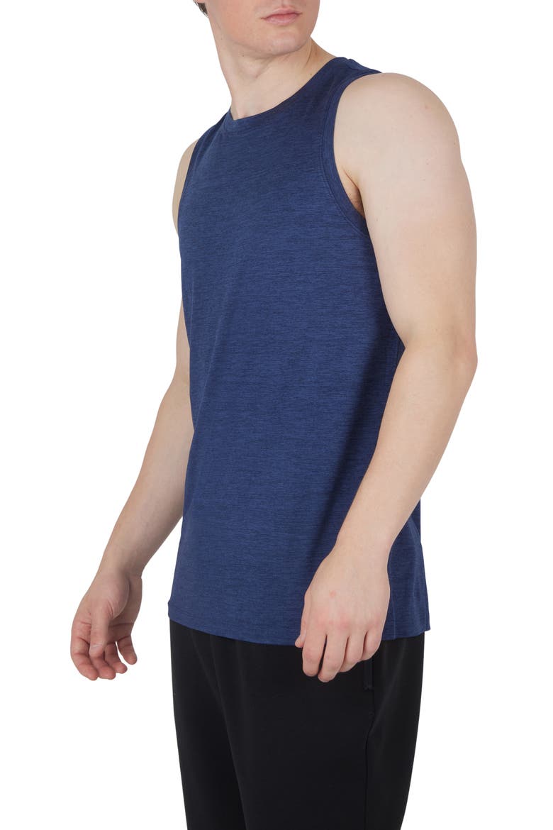 Cationic Tank, Alternate, color, HEATHER NAVAL ACADEMY
