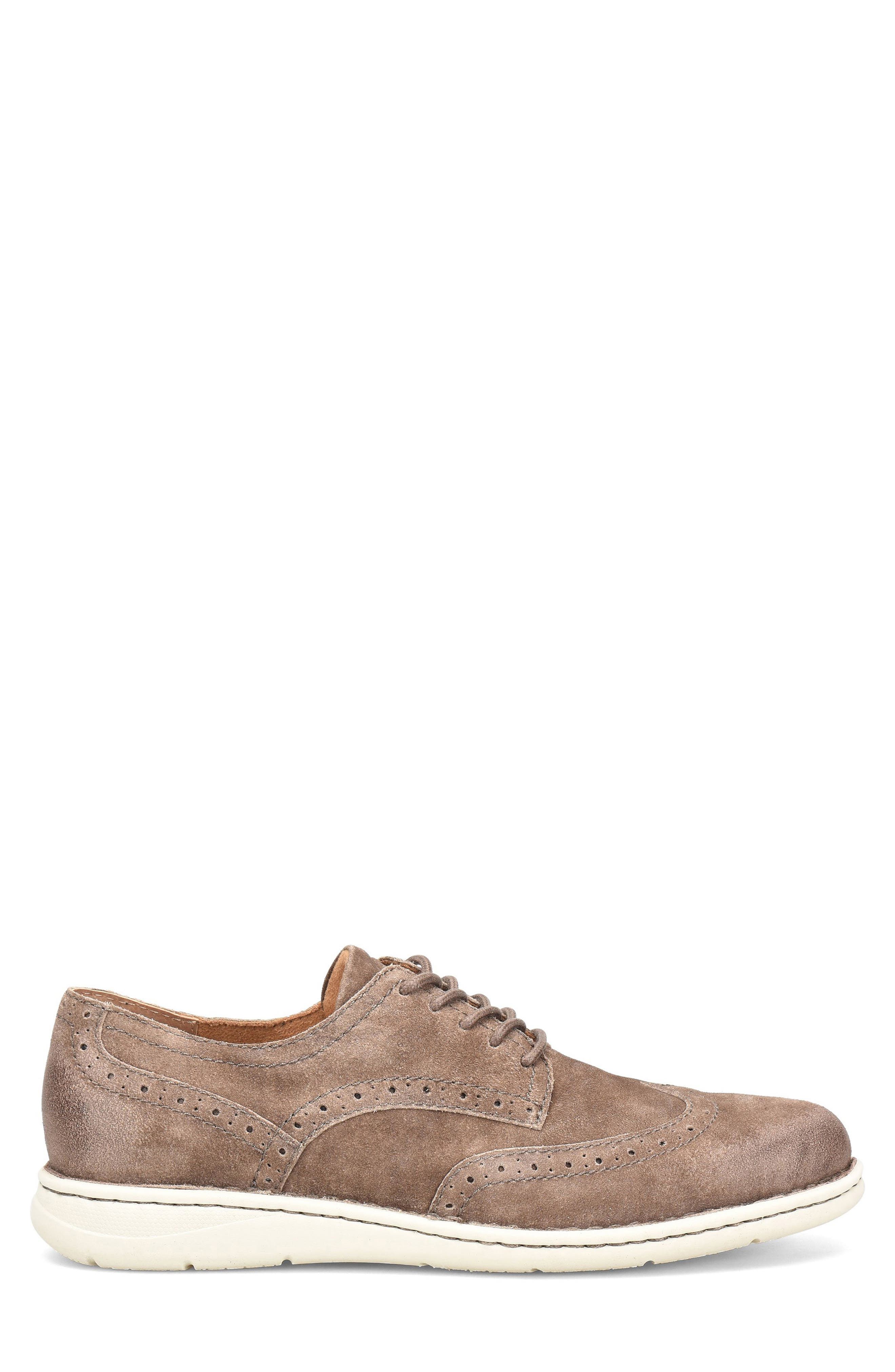 Tobias Plain Toe Derby, Alternate, color, TAUPE DISTRESSED