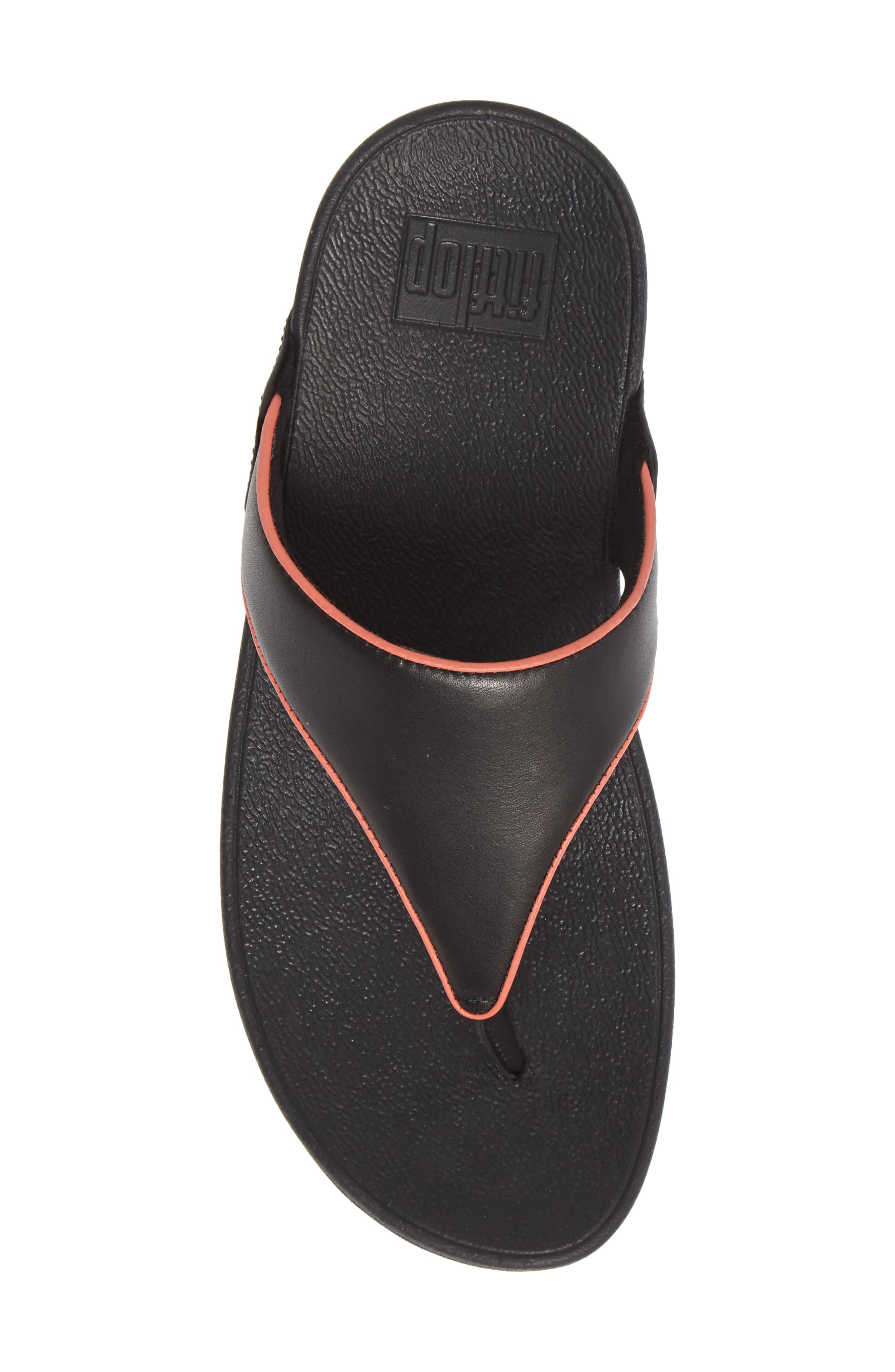 FitFlop Lulu Wedge Flip Flop, Alternate, color, 