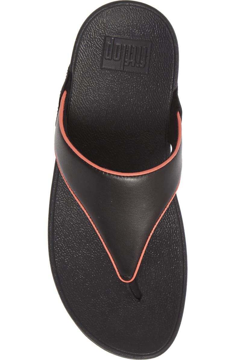 FitFlop Lulu Wedge Flip Flop, Alternate, color,