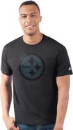 STARTER Men's Starter  Black Pittsburgh Steelers Prime Time T-Shirt