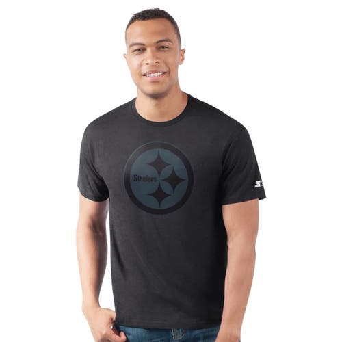 Starter Black Pittsburgh Steelers Prime Time T-shirt