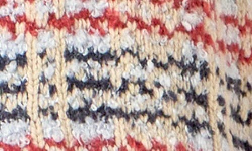 English Factory Textured Stripe Wool Blend Jacket In Multi