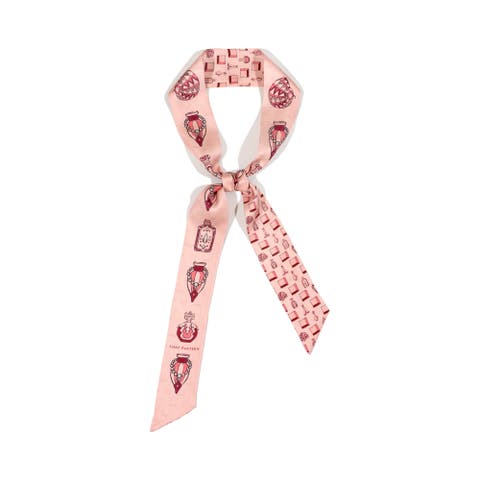 Amora Silk Skinny Scarf