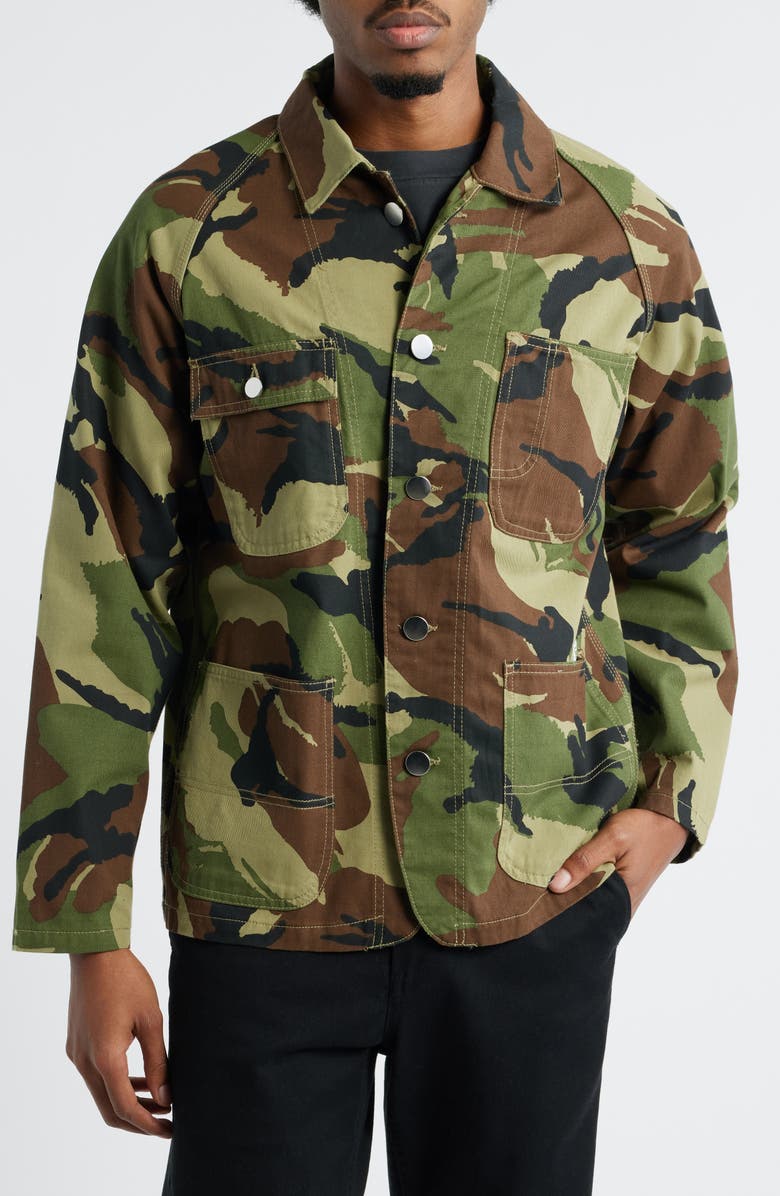 Service Works Woodland Coverall 2.0 Jacket, Alternate, color, Woodland