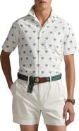 Polo Ralph Lauren Big & Tall Racquet-Print Oxford Sport Shirt