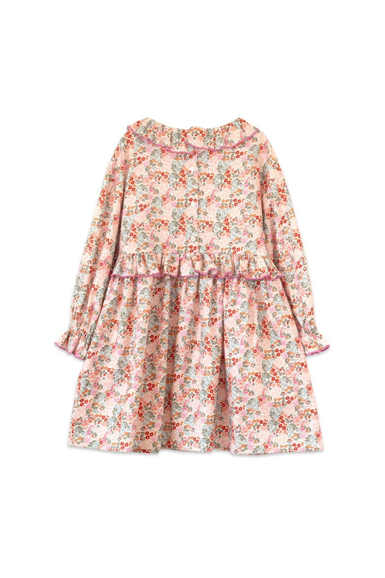 Chloe Ruffle Collar Dress, Alternate, color, Pixie Blooms