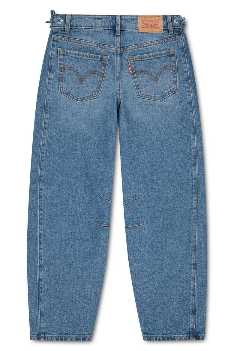 Kids' Middy Balloon Leg Jeans, Alternate, color, POLAROID