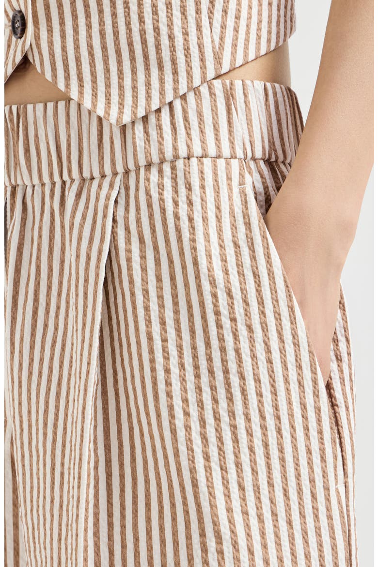 Baggy track trousers, Alternate, color, Beige