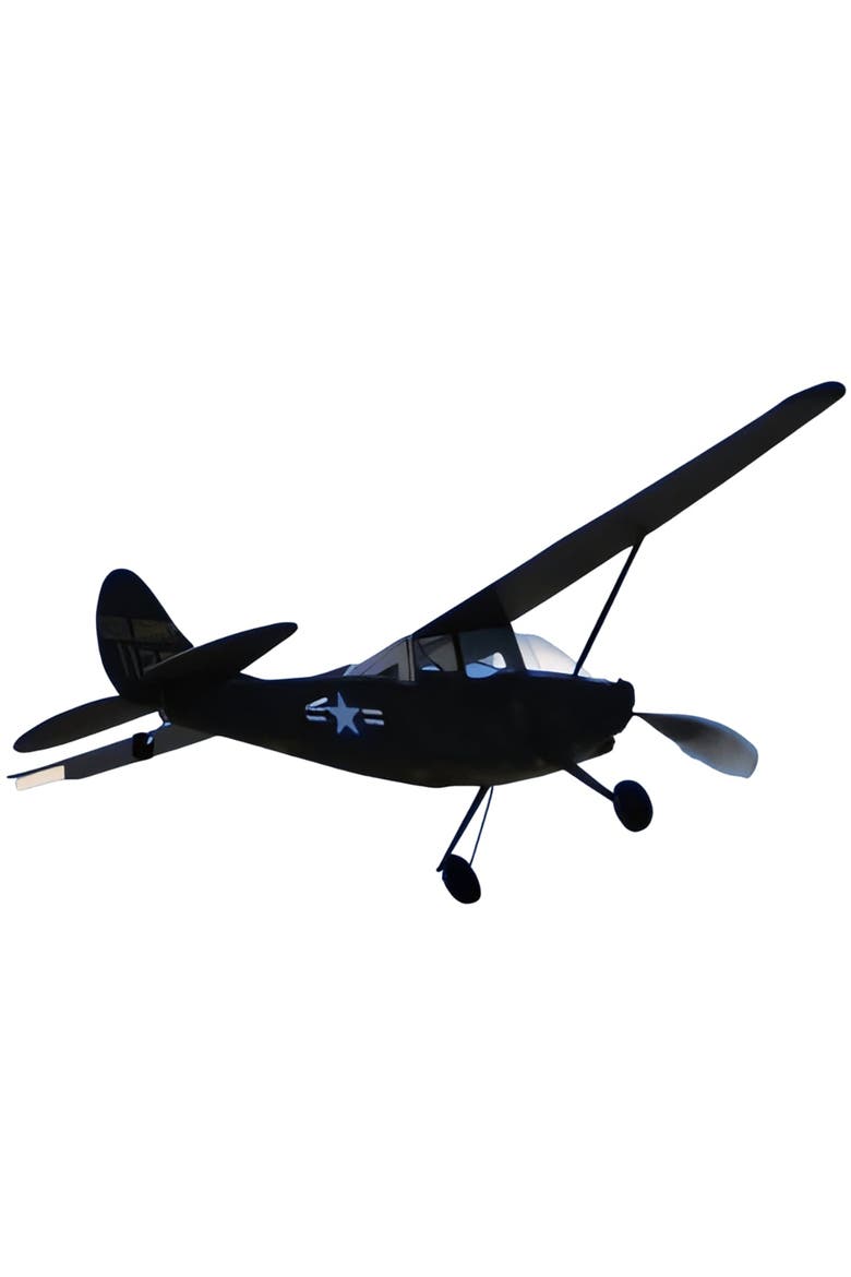 Flying Model Kit, Cessna O-1E Bird-Dog, Diy Airplane Building Kit, Alternate, color, Multicolored