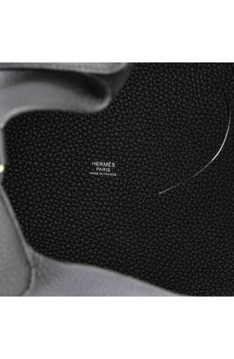 Pre-Owned Hermes Picotin Lock Bag Clemence MM, Alternate, color, Noir