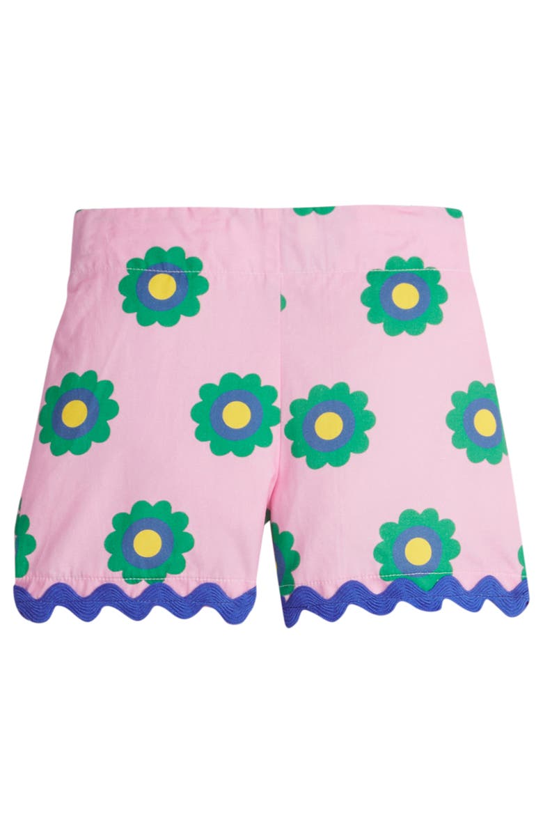 BISBY Kids' RicRac Shorts, Main, color, Poppy Floral Pink