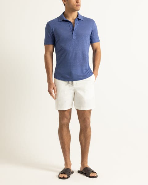 Sebastian Linen Tailored Fit Linen Polo Shirt