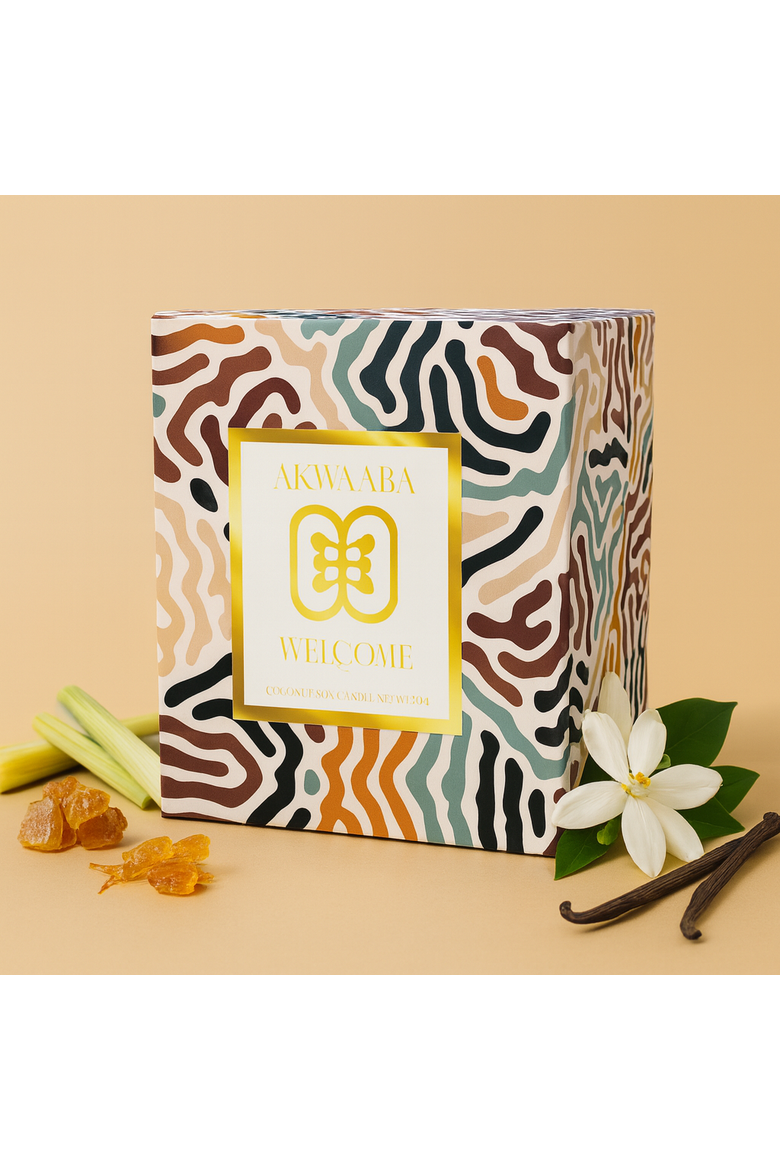 Akwaaba Candle 11oz, Alternate, color, White