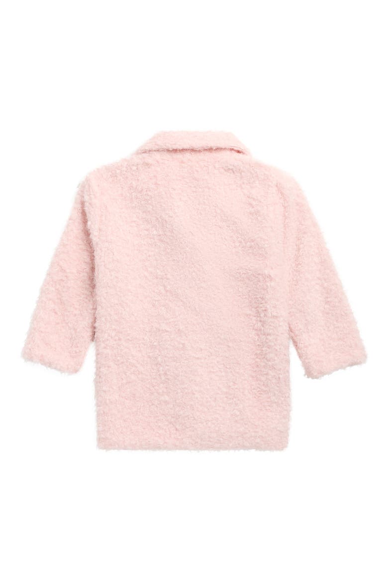 Kids' Nicole Faux Fur Teddy Bear Coat, Alternate, color, PINK