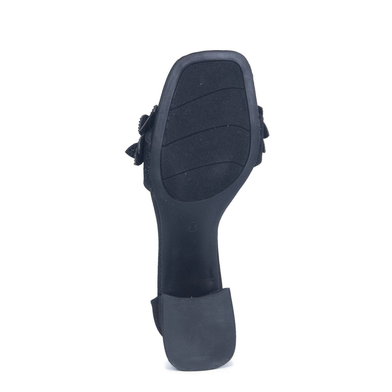 Lauren Lorraine Flori Sandal, Alternate, color, Black