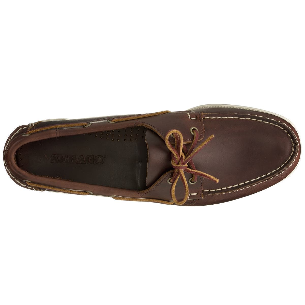 Portland Waxed Boat Shoes, Alternate, color, Brown Brunette