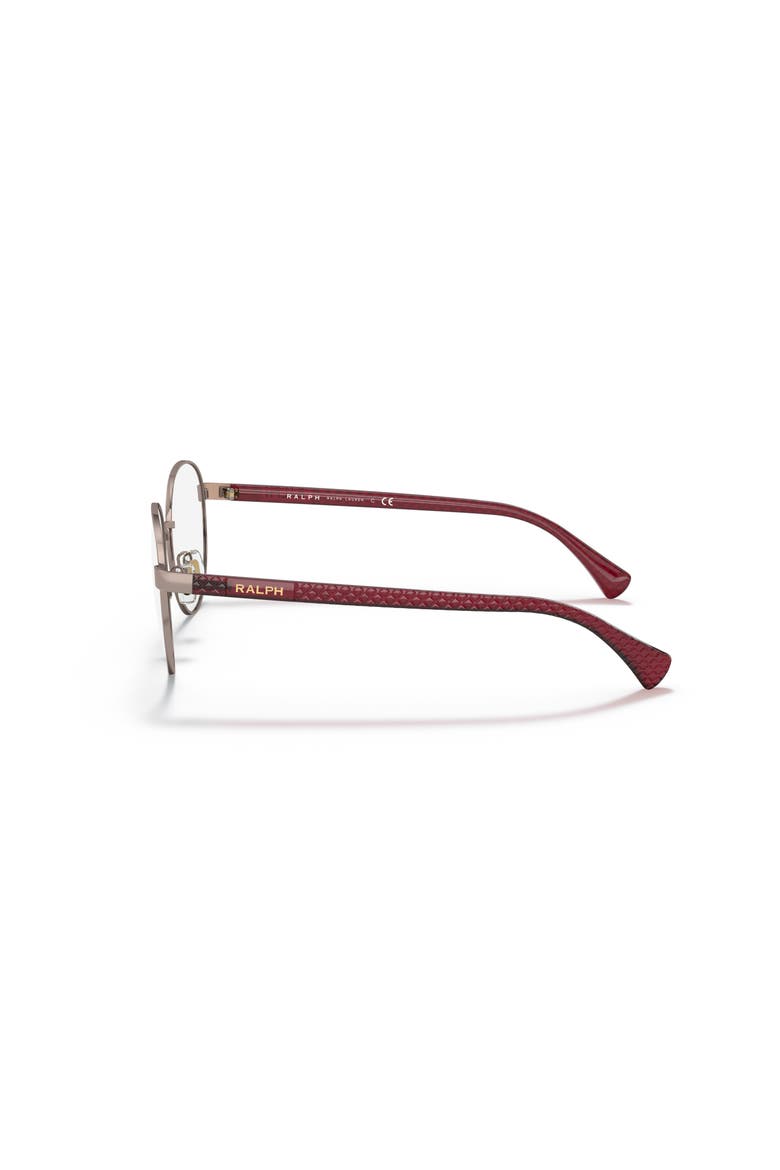 53mm Round optical glasses, Alternate, color, Brown