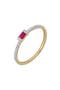  18K Yellow Gold Ruby