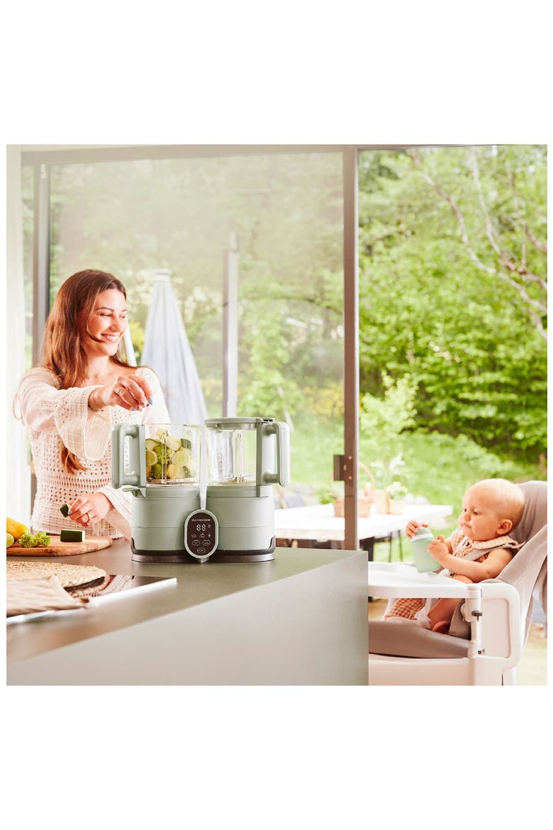 Duo Meal Glass Pro Baby Food Maker, Alternate, color, CELADON GREEN