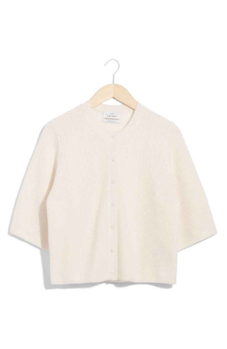 & Other Stories Wool Rib Cardigan, Alternate, color, 
