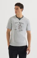 Brunello Cucinelli Cotton jersey crew neck T-shirt with print