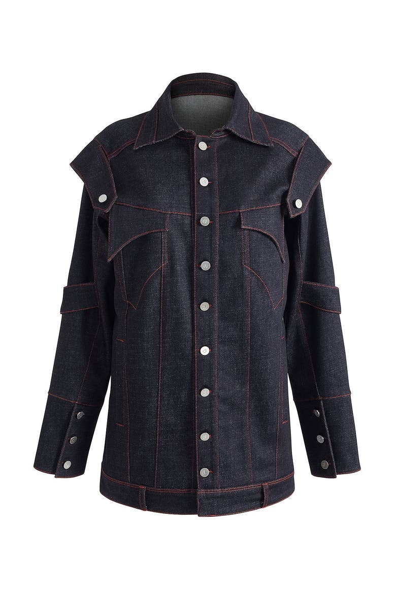 Davidson Oversize Jacket, Main, color, Deep Blue