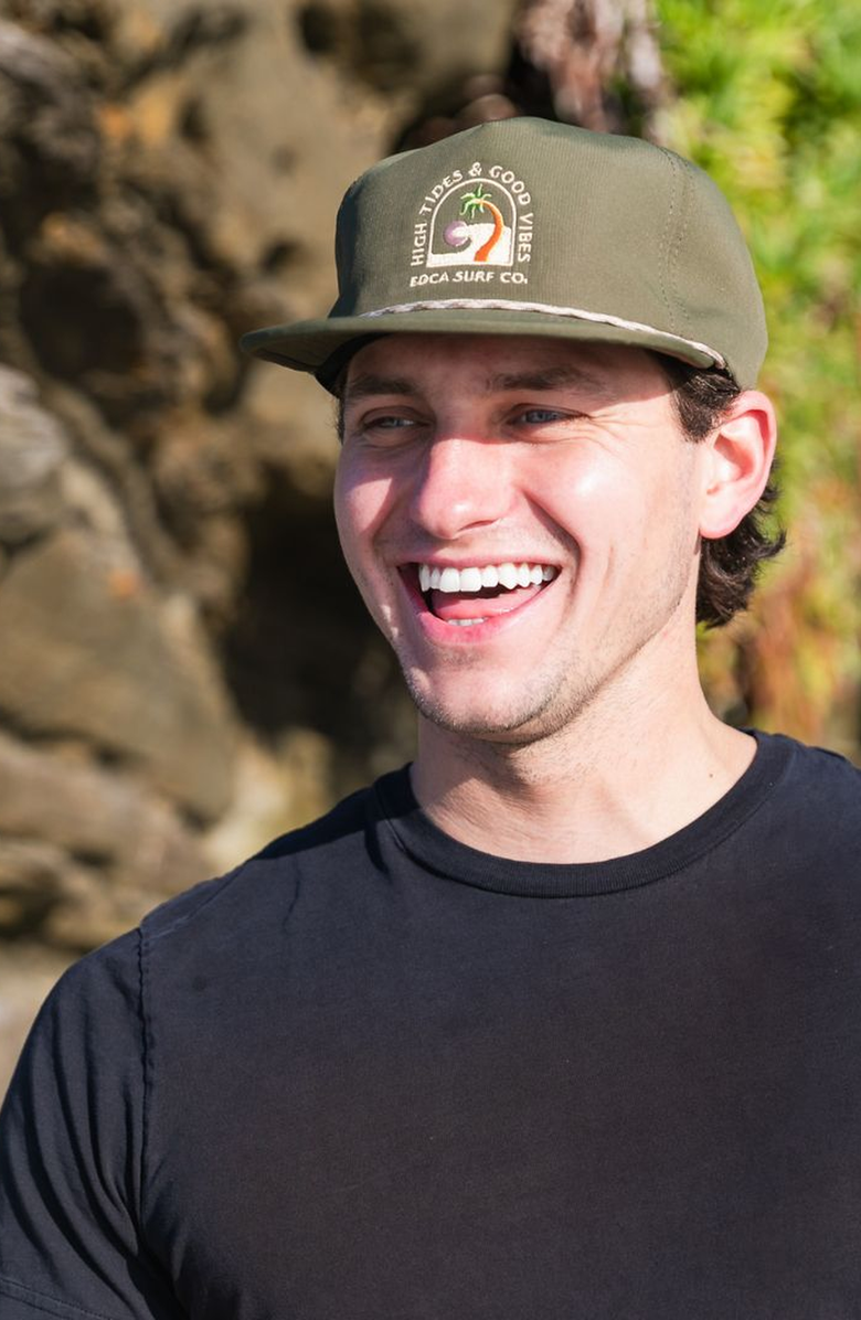 Everyday California Matador Crushable Snapback Hat, Alternate, color, Military Green