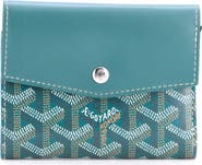 Pre-Owned Goyard Saint Gabriel Wallet Coated Canvas and Leather Compact