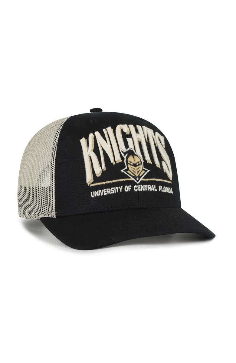 '47 Men's '47 Black UCF Knights Arid Adjustable Trucker Hat, Alternate, color, Black