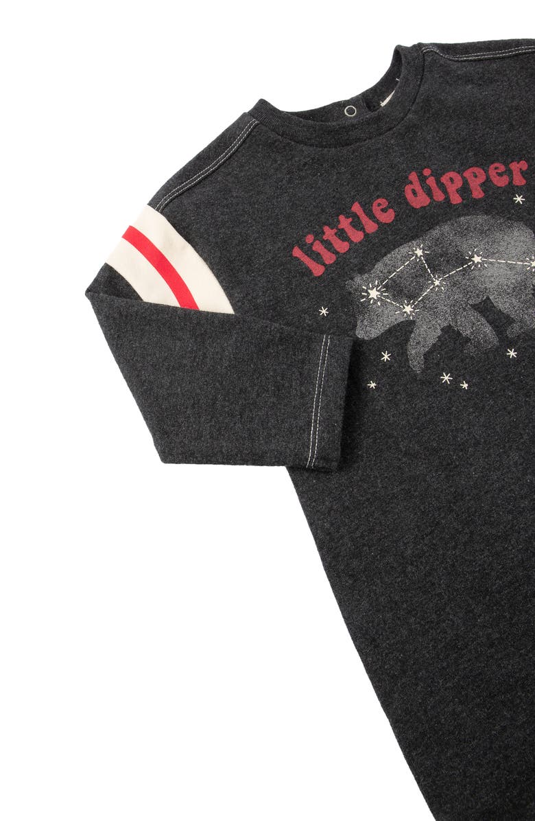 Peek Aren't You Curious Little Dipper Glow in the Dark Cotton Romper, Alternate, color,