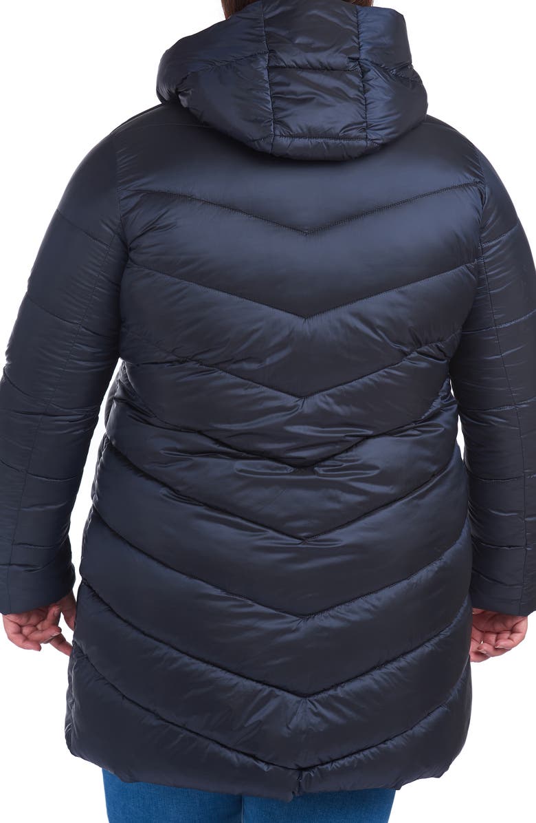 Barbour Orchy Hooded Puffer Jacket, Alternate, color, 