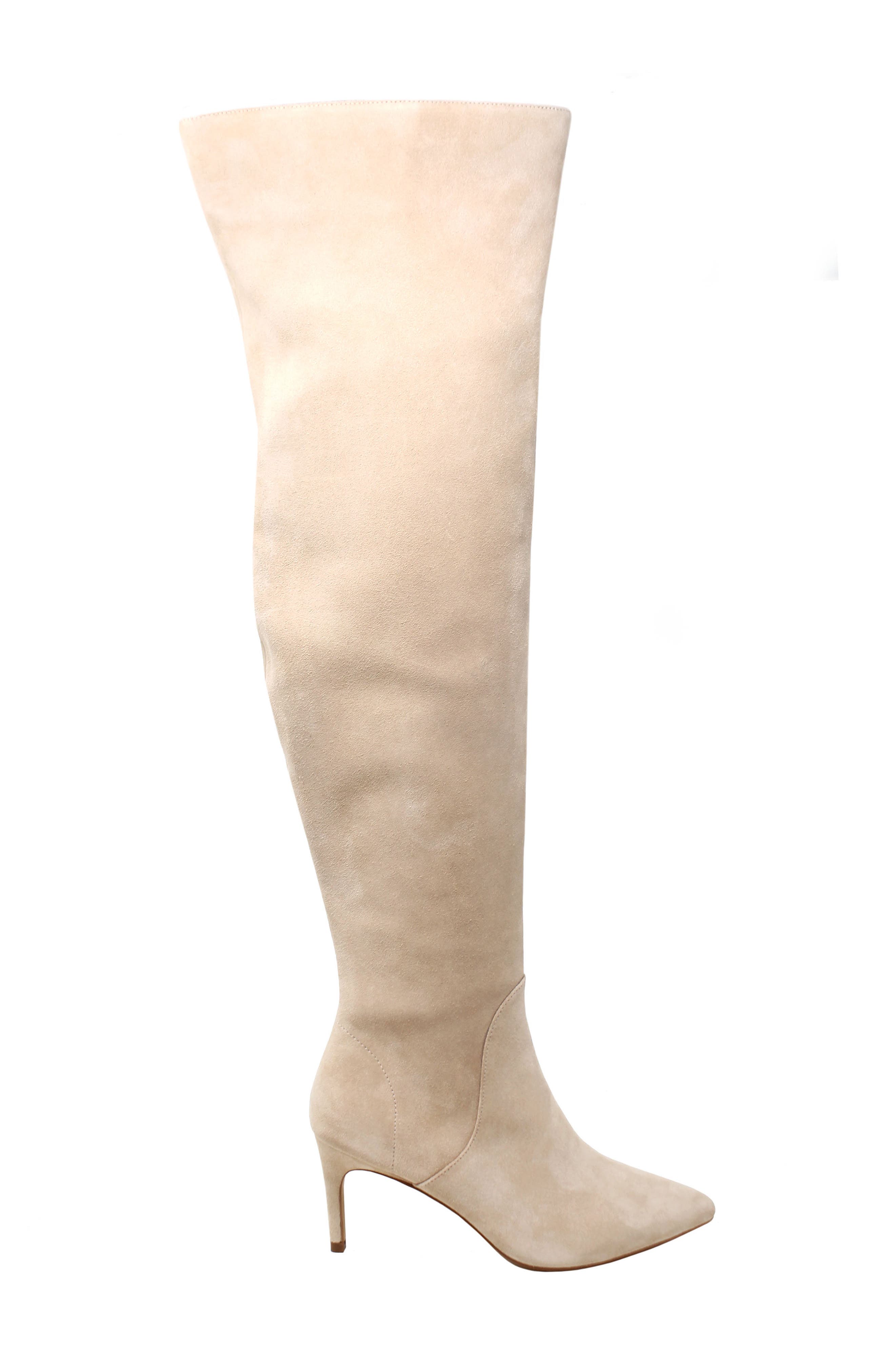 Piano Over the Knee Boot, Alternate, color, NUDE-KS
