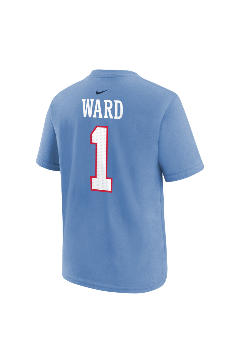 Nike Youth Nike Cameron Ward Light Blue Tennessee Titans Name & Number T-Shirt, Alternate, color, Light Blue
