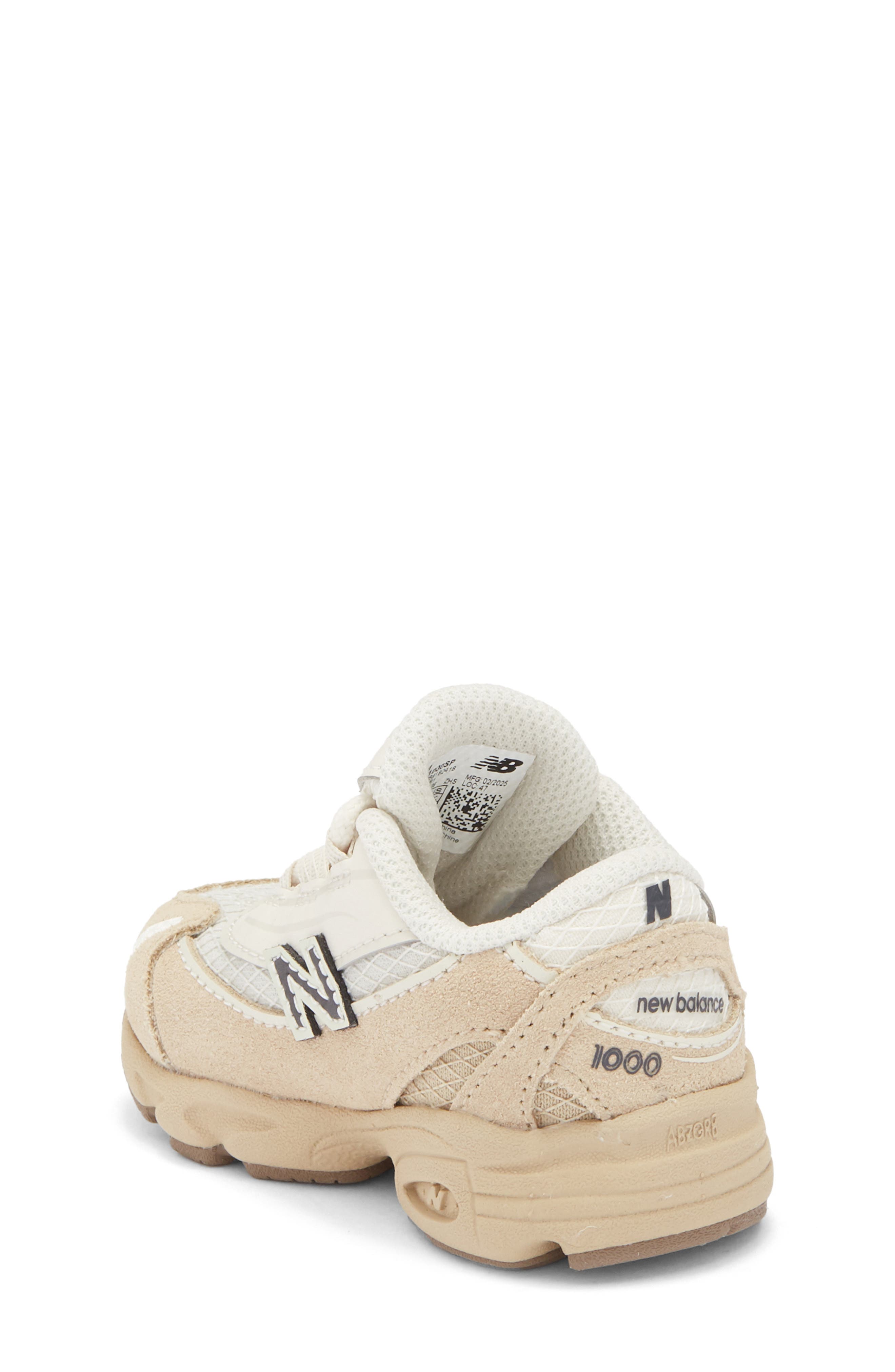 New Balance Kids' 1000 Sneaker, Alternate, color, Parchment/ Angora