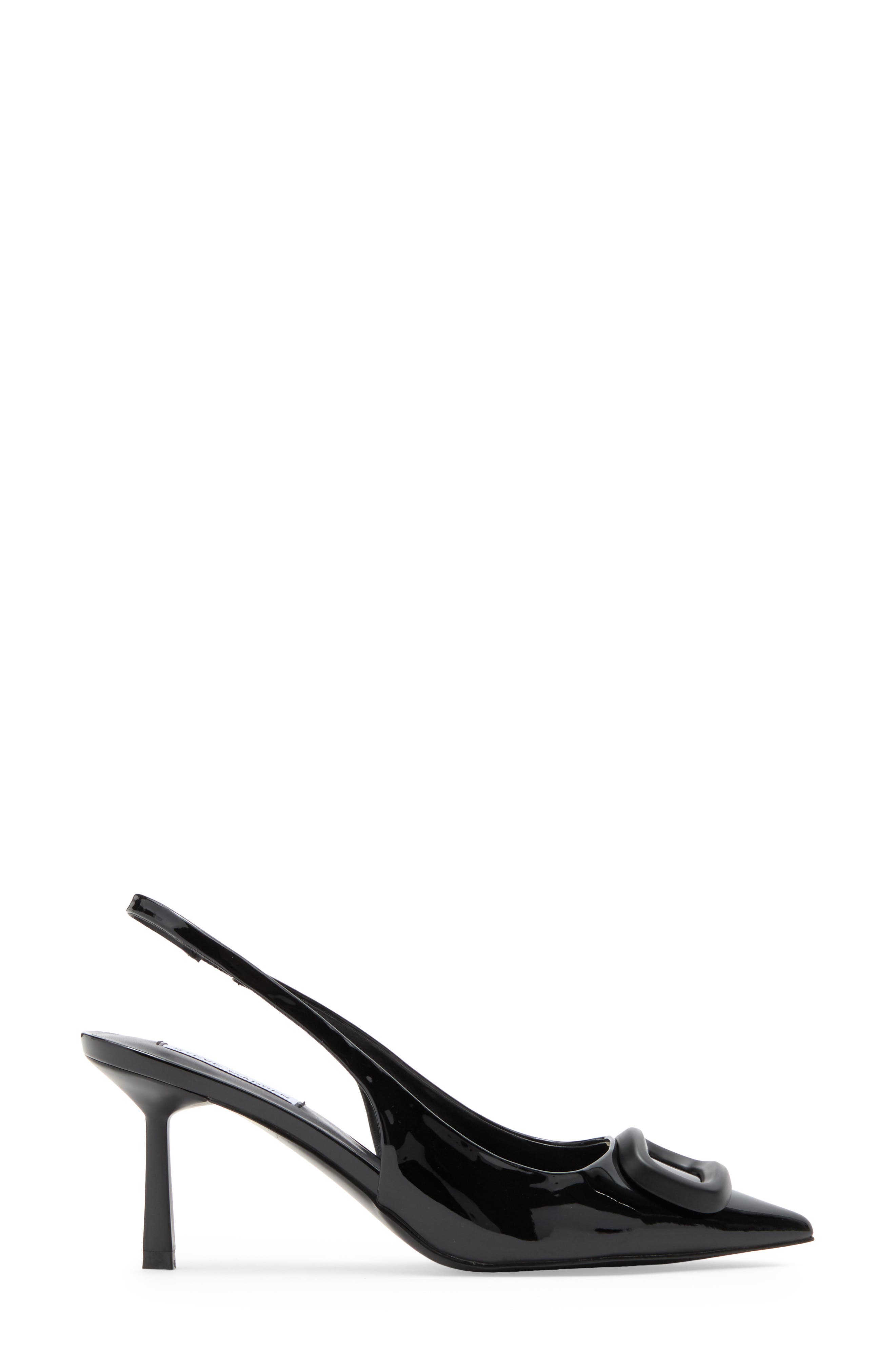 Steve Madden Gabbey Slingback Pump, Alternate, color, Black