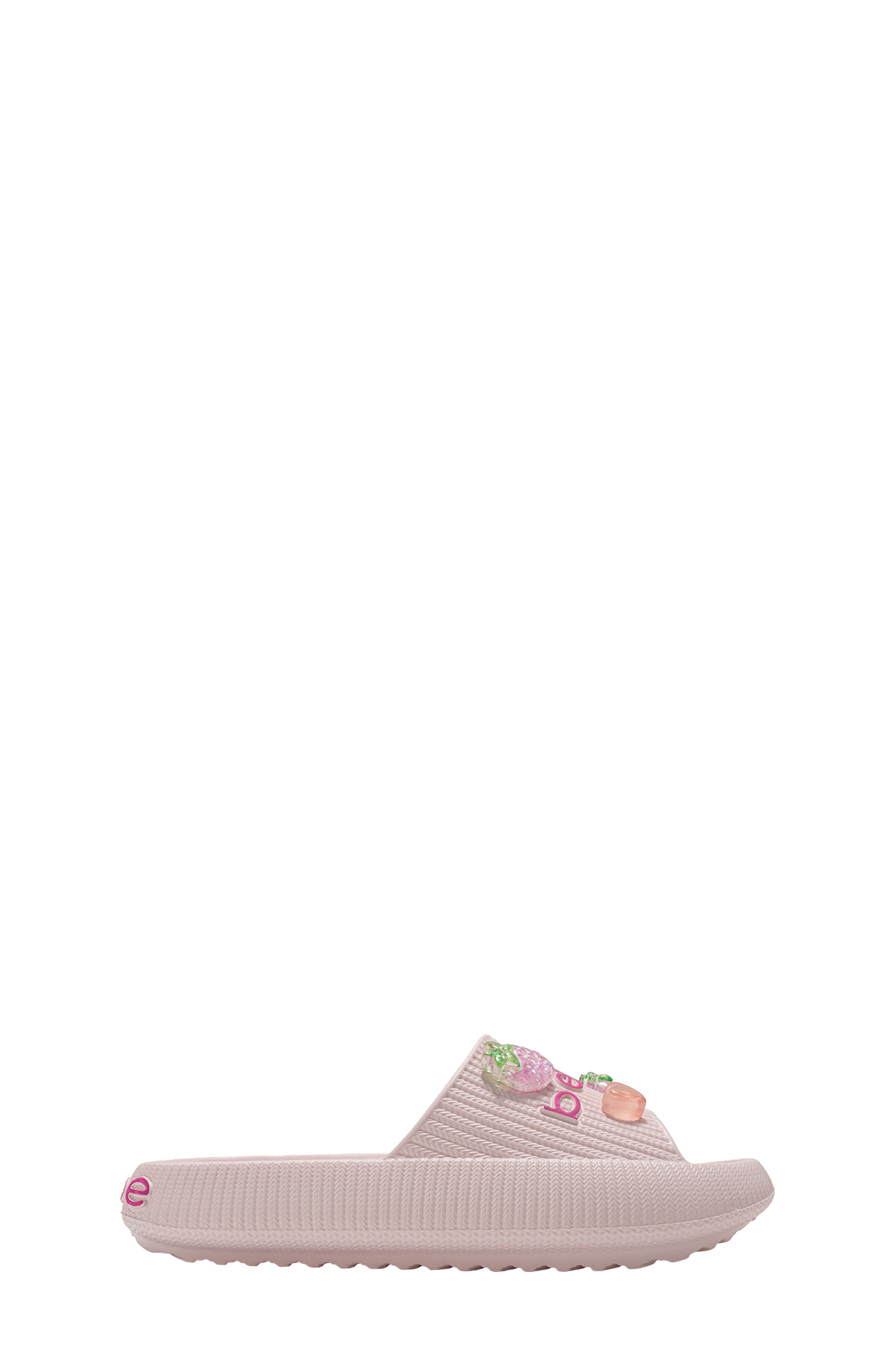 Kids' Malina Slide Sandal, Alternate, color, BABY PINK
