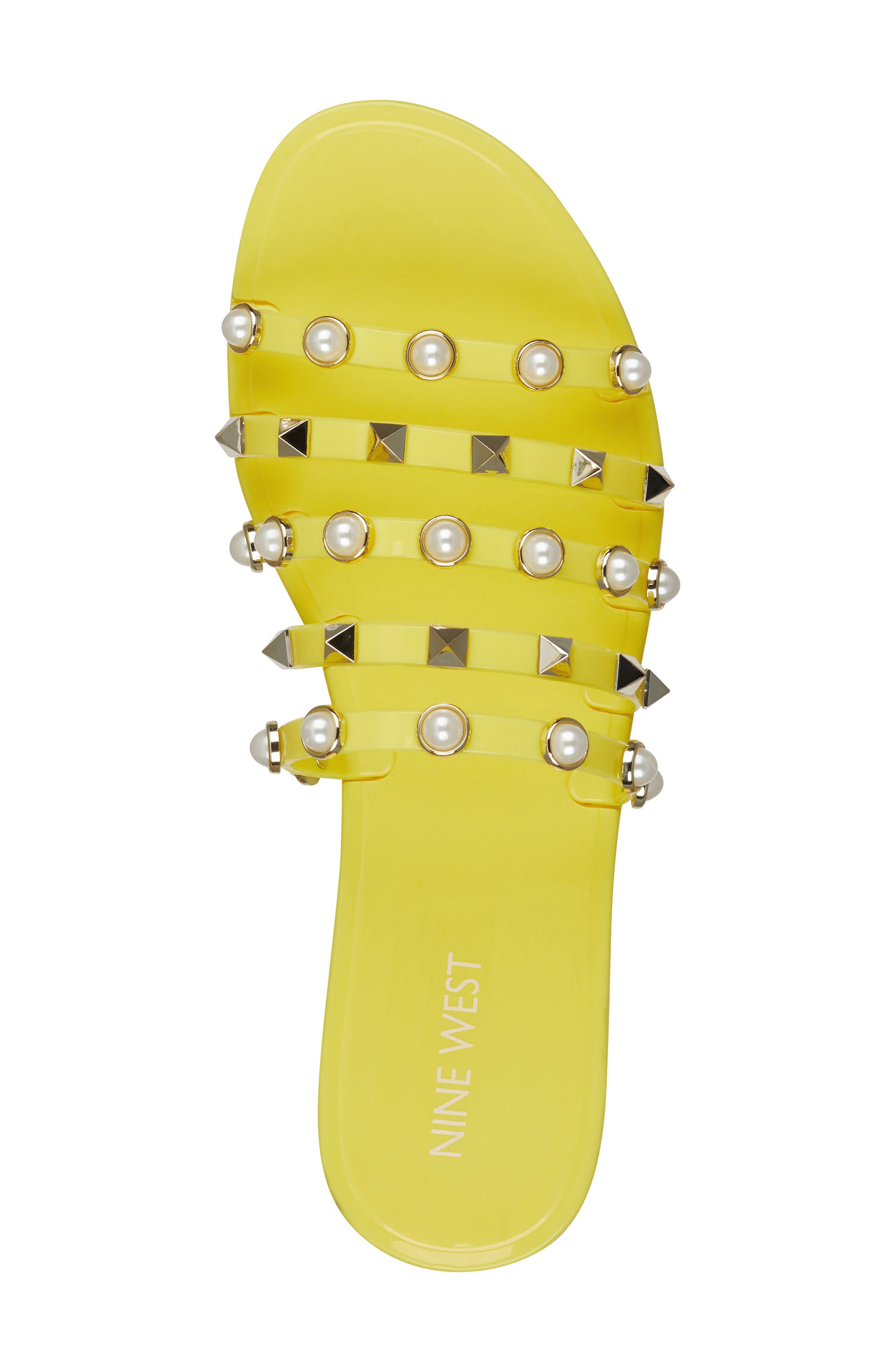 Nine West Cariana Slide Sandal, Alternate, color, 