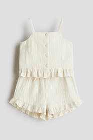 H&M 2-piece cotton muslin set