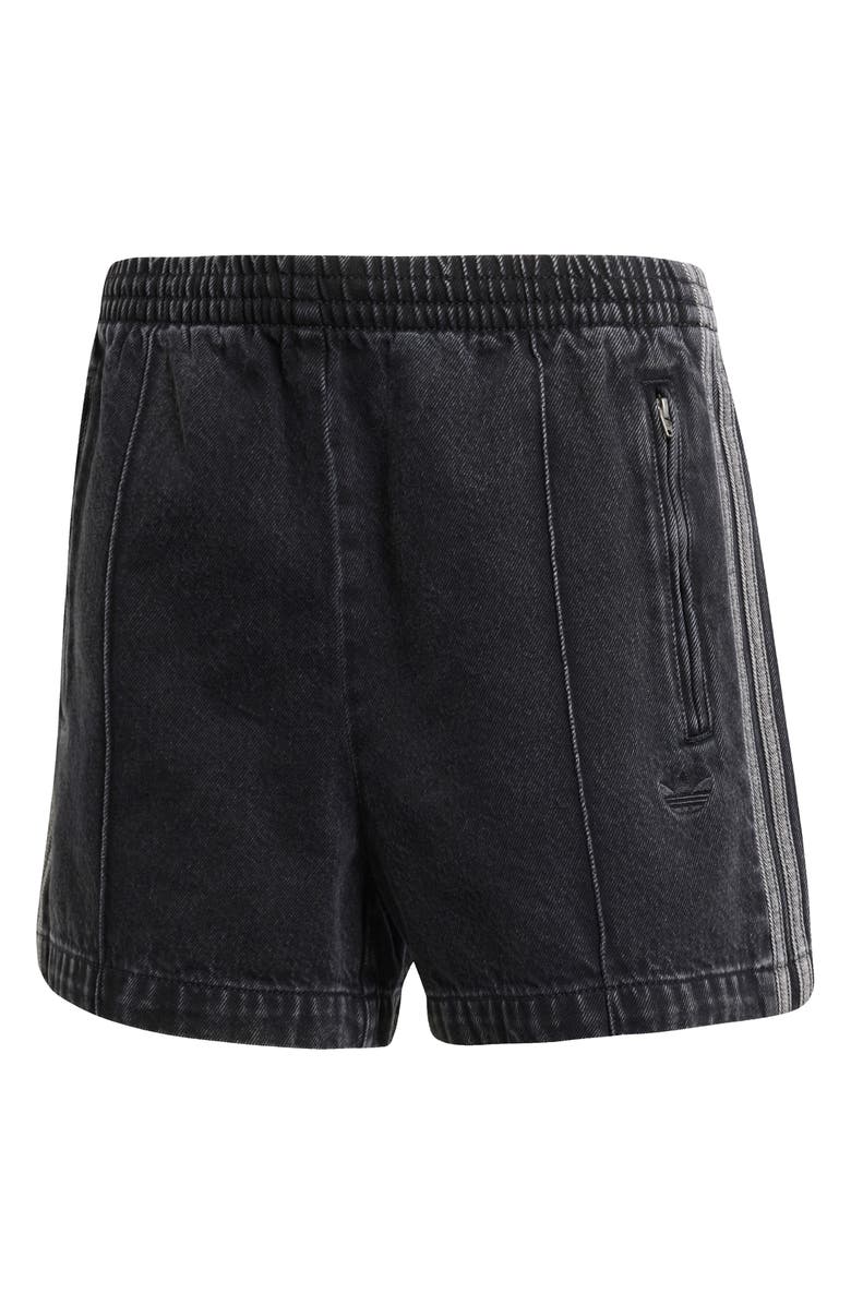 adidas Originals Adicolor Firebird Denim Shorts, Alternate, color, Trublc